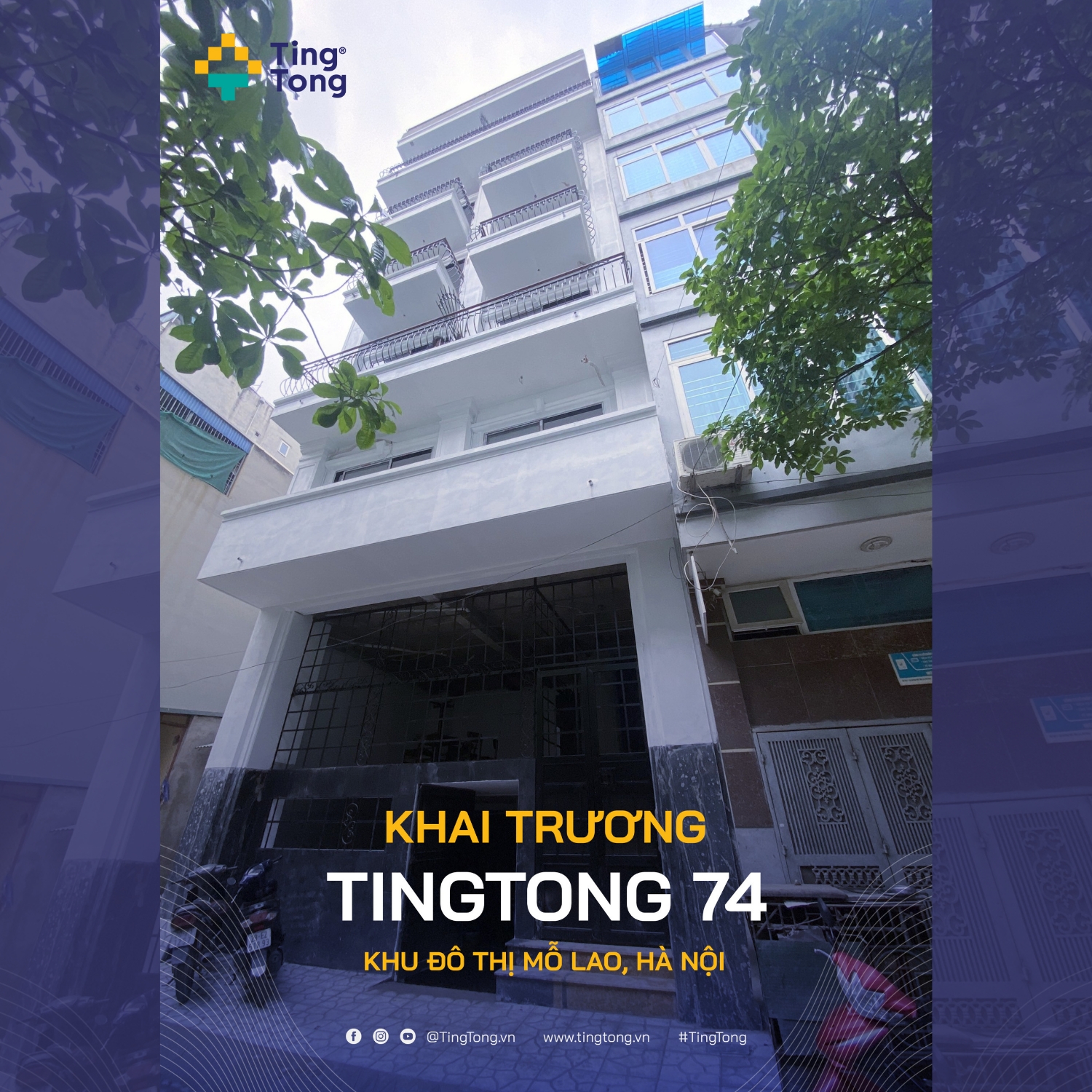 Chào đón cơ sở mới TingTong 74 tại Mỗ Lao, Hà Đông chính thức cho thuê